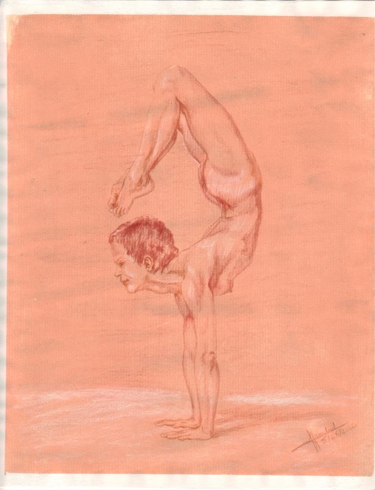 Vrschikasana (Sorpion)